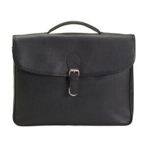 AMERILEATHER Leather Montana Briefcase